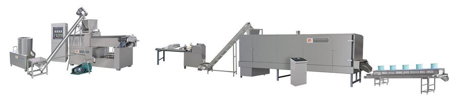 pasta processing line