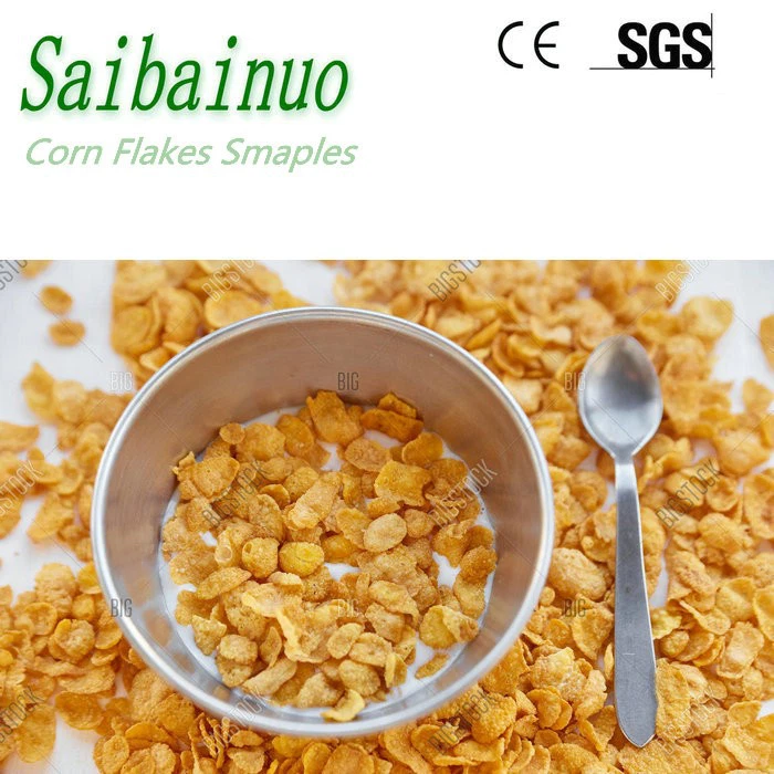 Instant Cereal Corn Flakes Breakfast Snacks Making Machine Line